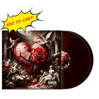 Beautiful Pain Neon Coral Vinyl Double Vinyl LP